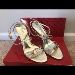 Guess Orwellian Heels, Size 7.
